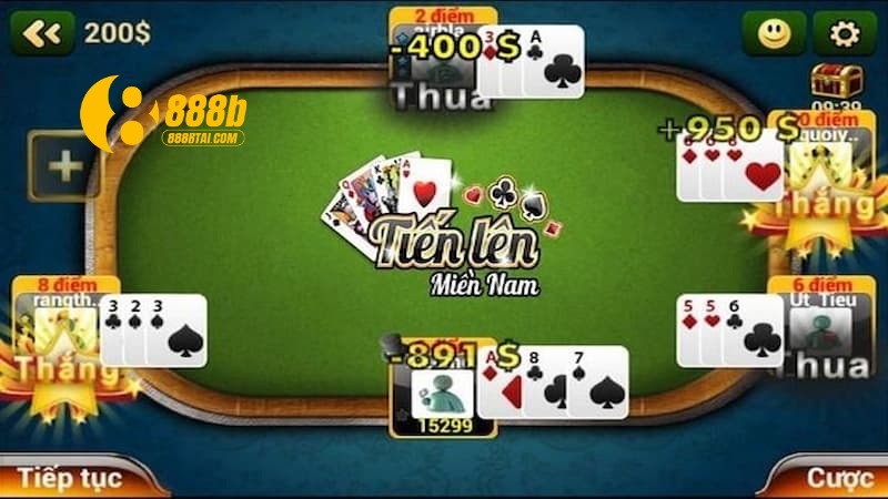 Cách diễn ra ván bài Tiến Lên miền Nam